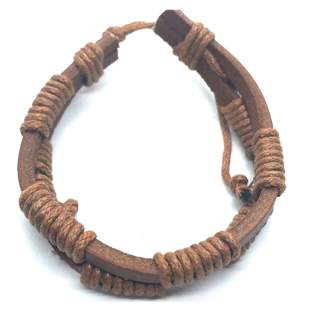 Brown Leather Bracelet